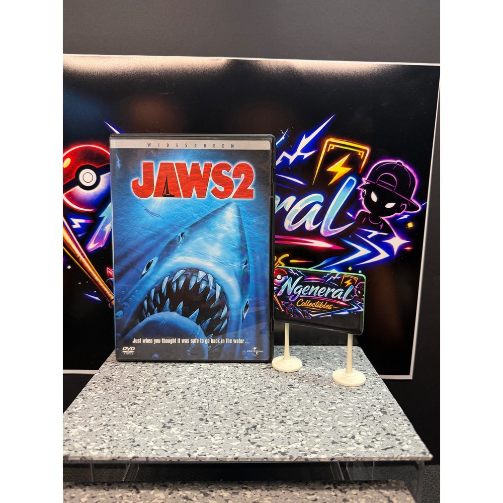 Jaws 2 DVD Widescreen Edition Roy Scheider Universal Pictures 20928 PG